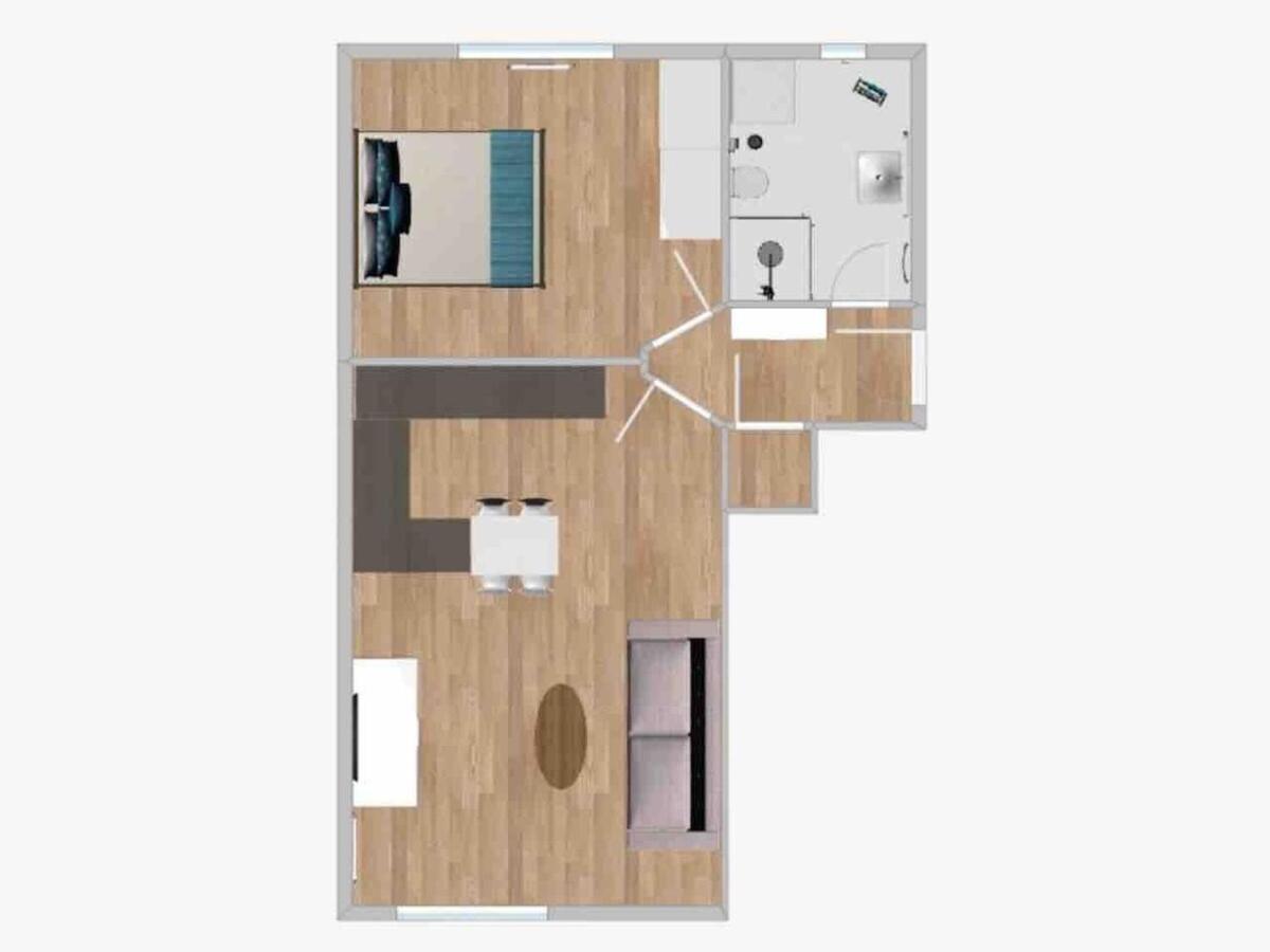 Discovair Graal Mueritz -Haus Quisisana- Strandnah Mit Netflix الغرفة الصورة